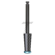 Swirl Cone With Flat Circle Tip Head Bur