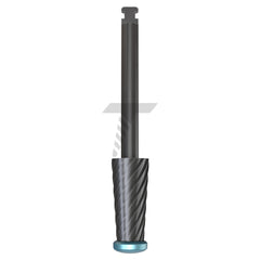 Swirl Cone With Flat Circle Tip Head Bur