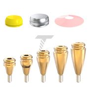 Straight Click Attachment Extra Soft Silicone Set Narrow Platform (NP)