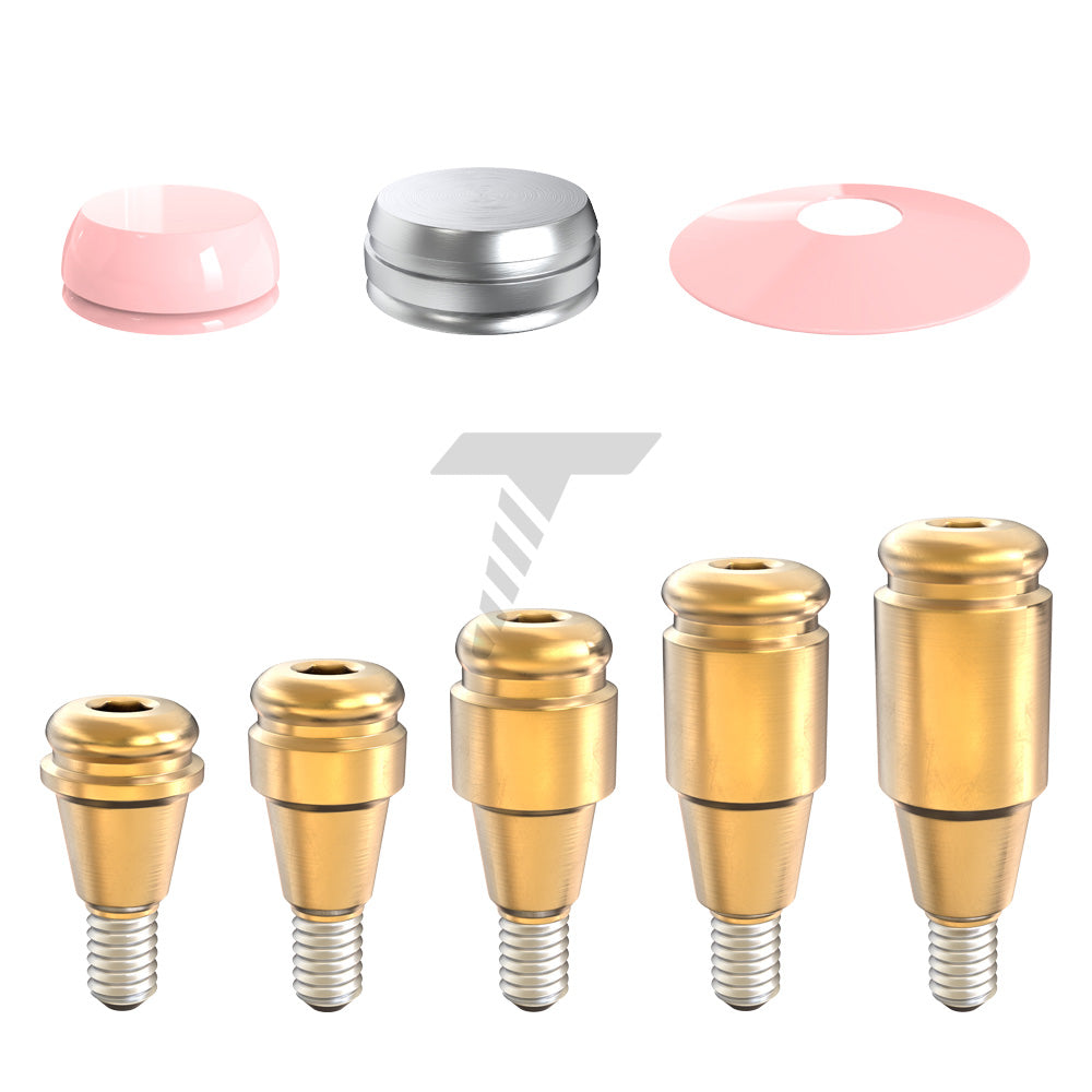 Straight Click Attachment Soft Silicone Set Regular Platform (RP)