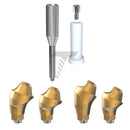 Angulated Multi Unit 17°/30° Plastic Sleeve Set Regular Platform (RP)