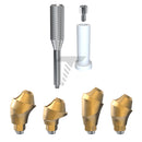 Angulated Multi Unit 17°/30° Plastic Sleeve Set Narrow Platform (NP)