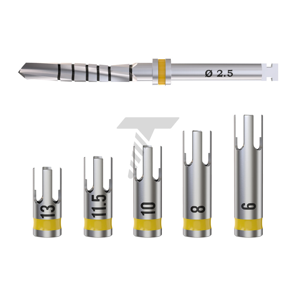 Drill Ø2.5 with Stoppers Set