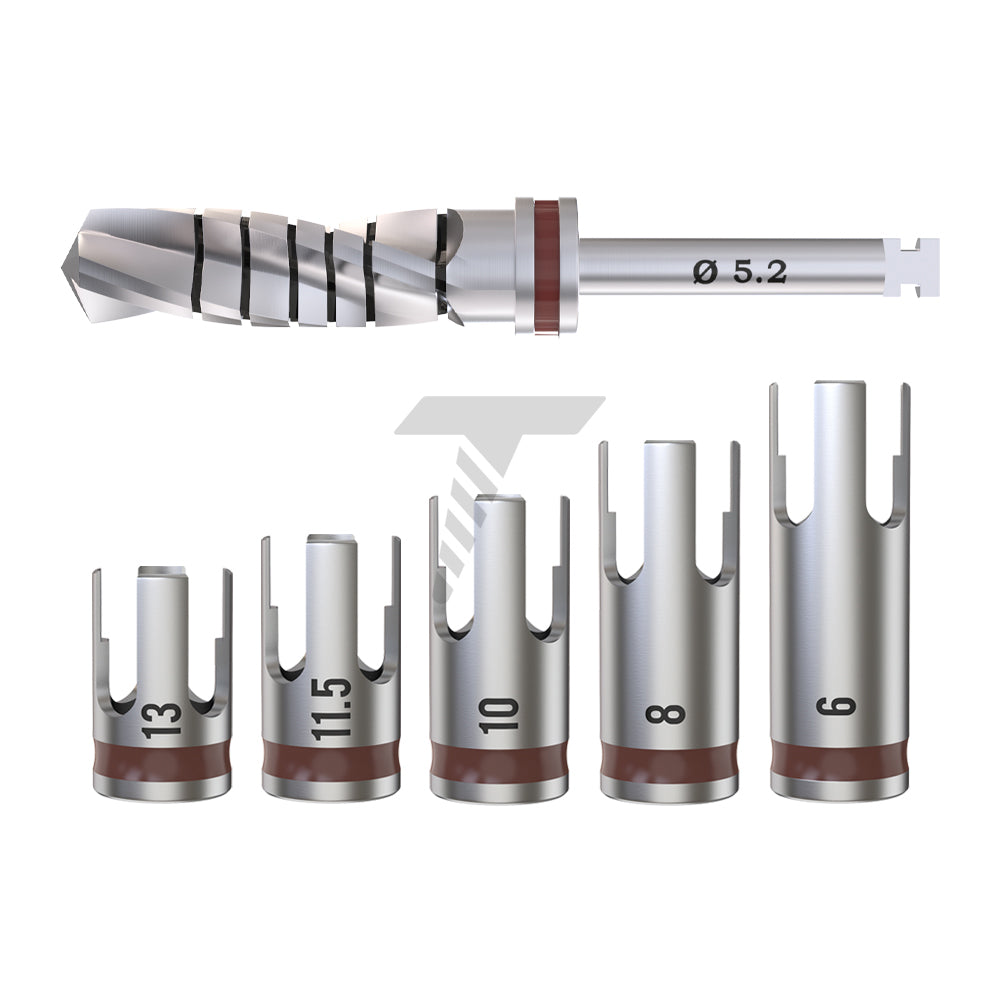 Drill Ø5.2 with Stoppers Set