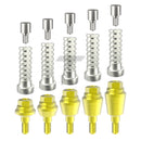 Straight Multi Unit 1.4 Abutment Titanium Sleeve Set