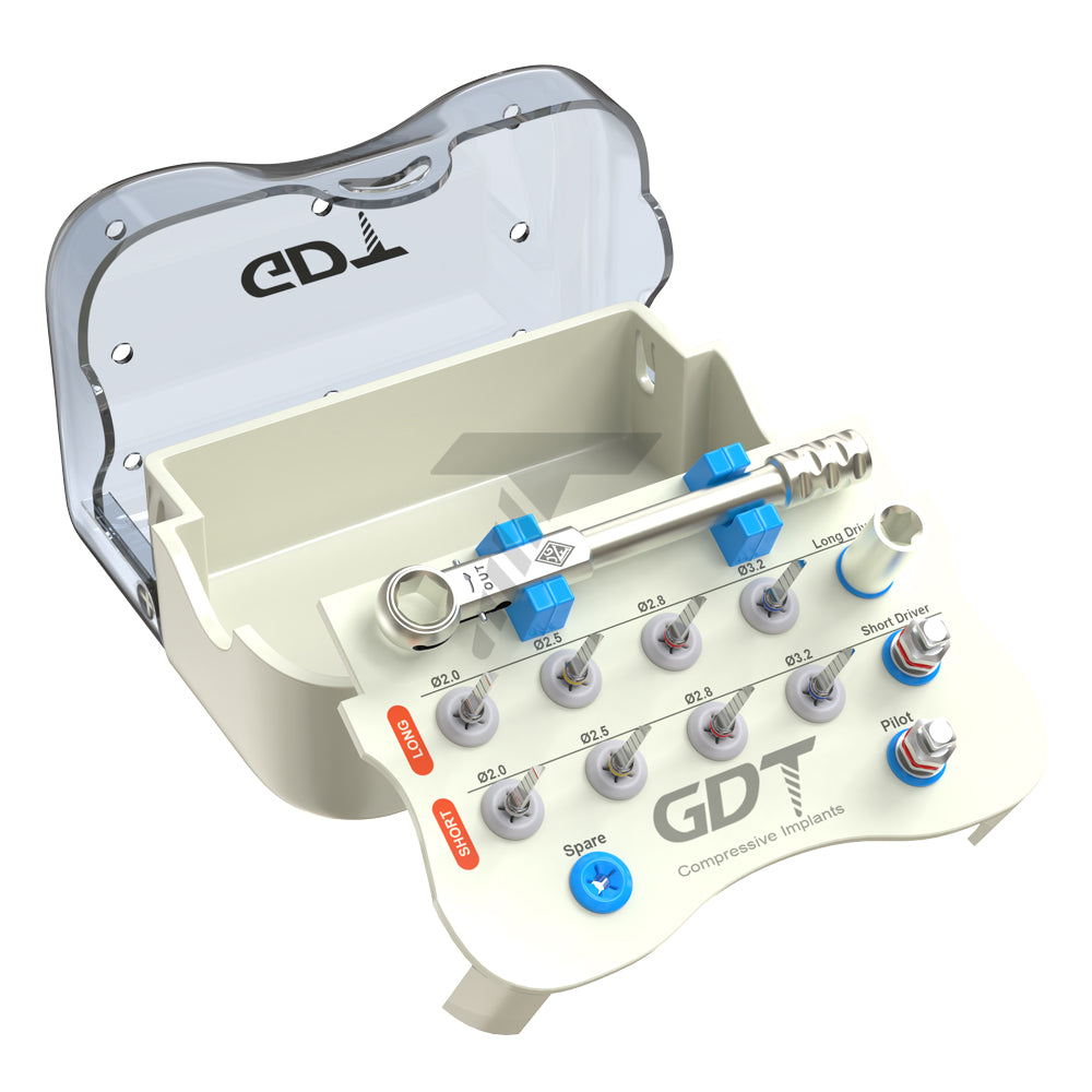 Basic Surgical Kit Box For Root Shaped One Piece Implants
