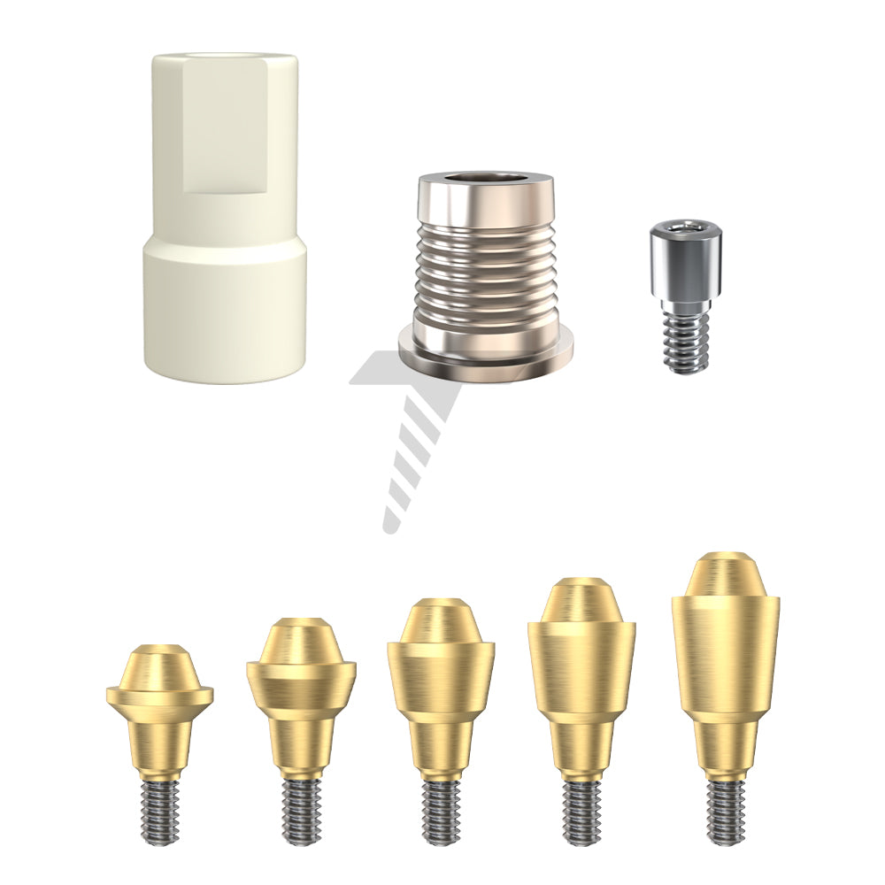 Straight Multi Unit CAD/CAM Set Regular Platform (RP)