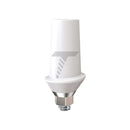Straight Zirconia Abutment With Titanium Base Slim Platform
