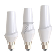 Straight Zirconia Abutment With Titanium Base Narrow Platform (NP)