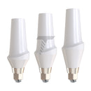 Straight Zirconia Abutment With Titanium Base Narrow Platform (NP)